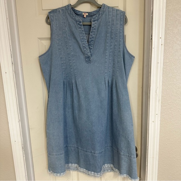 Denim Dress REBA - Picture 1 of 5